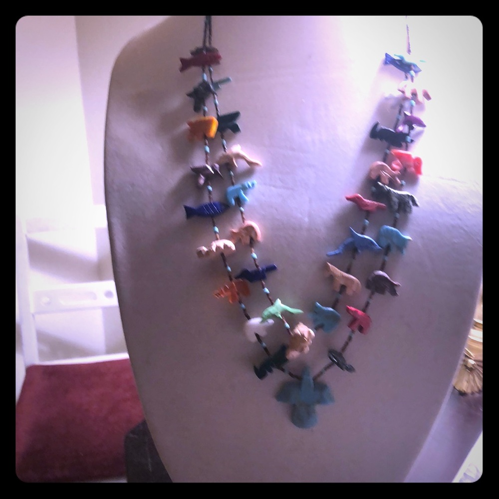 Native American Fetish necklace